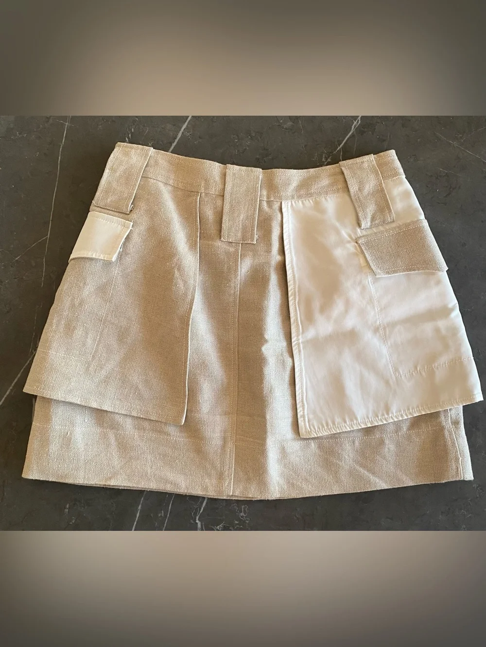 Ganni Linen Skirt